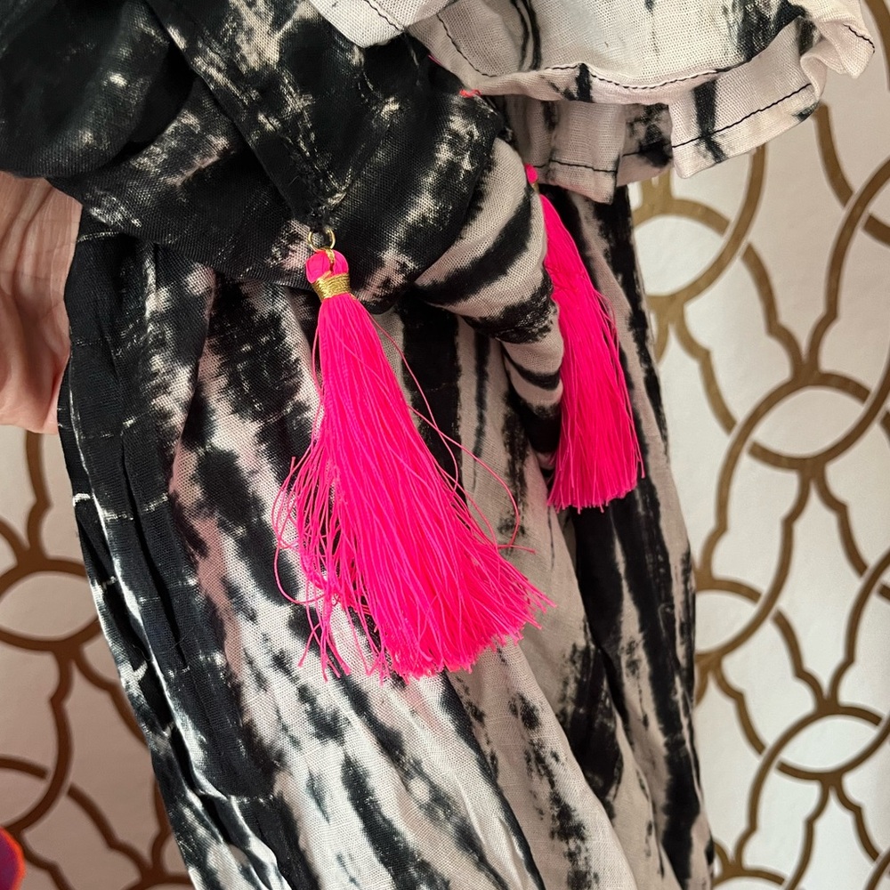 CUTEST DUPATTA/Scarf/Pearo beach wrap or whateva you want it to be girl TIEDYE